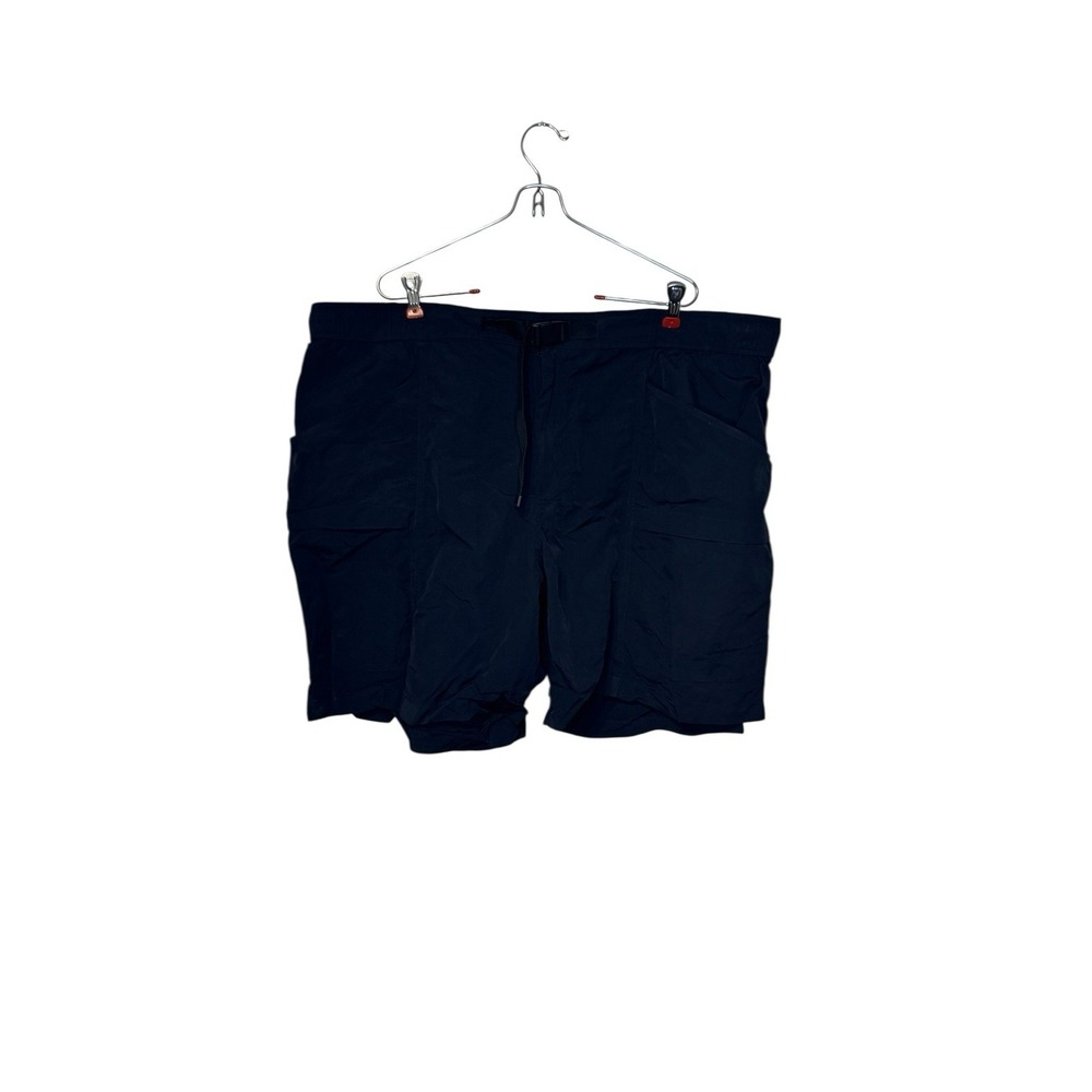 Eddie Bauer Men's Short Ripstop Tech Belted Waist‎ Chino Hiking Outdoor Gray XXL